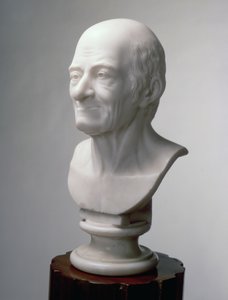 Voltaire mellszobra, 1770 körül (márvány)