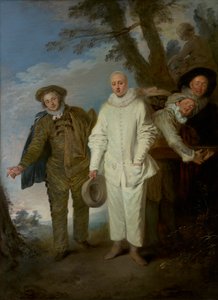 Az olasz komikusok, 1720 körül
