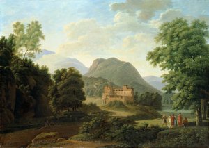Toszkán táj, 1827