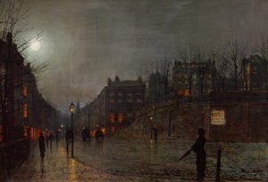 Hazatérés alkonyatkor, 1882