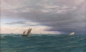 Yachts in a Seaway, Földközi-tenger, 1871