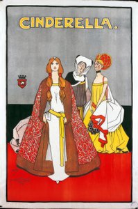 "Hamupipőke" / J. Hassall / Plakát, 1900
