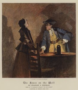 Ház a falon (chromolitho)