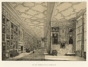 Galéria, Hardwicke Hall, Derbyshire