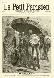 Menelik, Abesszínia császára