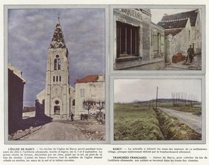 Barcy templom, Barcy, Tranchees Francaises