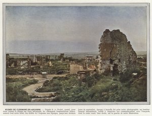 Clermont-En-Argonne romjai