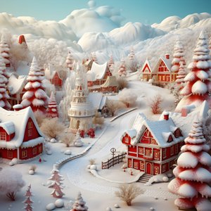 3d Snowy Weihnachten  4