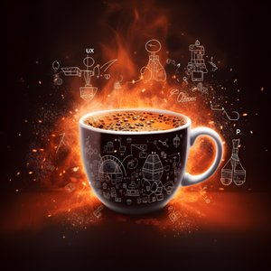 "Kaffee + Wissenschaft = Energie" 2