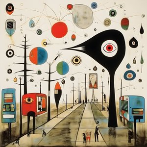 Joan Miró szürreális illusztrációi. 1