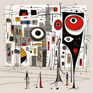 Joan Miró szürreális illusztrációi. 4