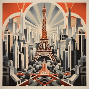 Werbeplakat, Paris, Frankreich 2