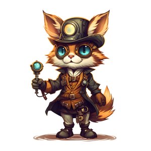 antropomorf aranyos macska 4