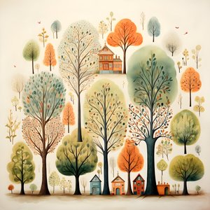 childrens illustration trees 2
