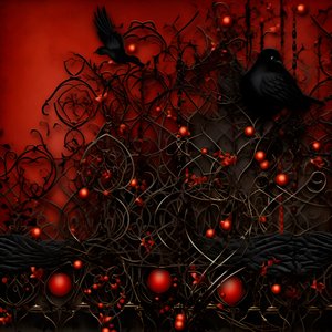 halloween scrapbook papír 1