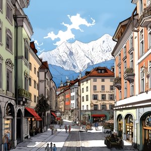 innsbruck, rajzfilm 1