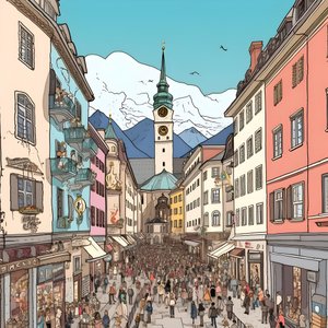 innsbruck, rajzfilm 2