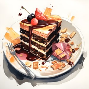 csokis karamell rebarbara torta 3