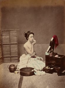 Japán WC, 1880 körül