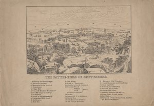 A gettysburgi csatatér, 1867 körül