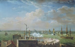 Cherbourg kikötője, 1822