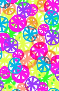 Neon Circles, 2017, digitális média