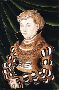 Margit szász hercegnő portréja