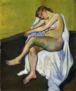 Ülő akt; Nu assis, 1916
