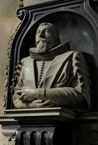 Hugo Barker emlékműve, 1632 (márvány)