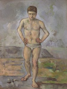 A fürdőző, 1885 körül