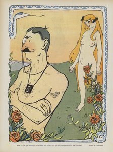 Illusztráció a "Le Rire" magazin számára