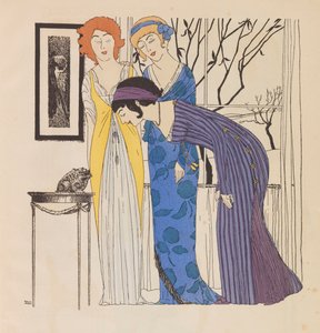 A Paul Poiret-ruhák, 1908.