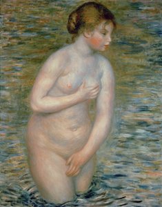 Akt a vízben, 1888