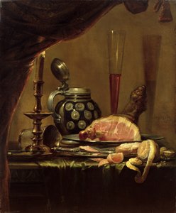 Csendélet sonkával
