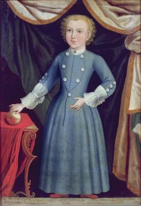 Kizimierz Zawiszna portréja, 1754