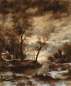 Tél Hollandiában, 1872