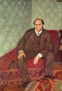 Arnold Schonberg (1874-1951) portréja, 1905-6 körül