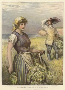Illusztrálja S Baring-Gould „Genefer” című művét