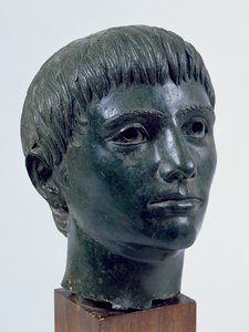 Gyermek feje (bronz) (lásd: 254055)
