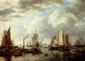 Szállítás Dordrecht előtt, 1651