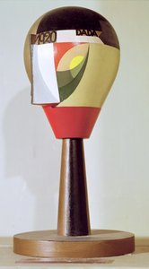Dada Head, 1920 (festett fa)
