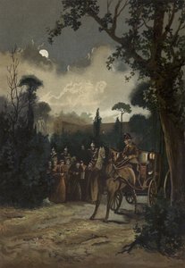 Pius pápa elhagyja Rómát, 1848