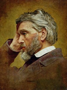 Thomas Carlyle (1795-1881) portréja 1866