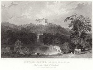 Belvoir kastély Leicestershire-ben