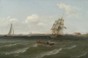 New York kikötője, 1813