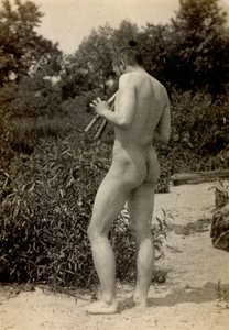 Thomas Eakins egy Aulost játszik, 1889