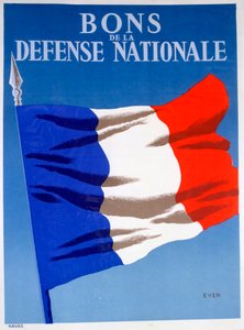 Nemzetvédelmi kötvények, francia plakát, c1944