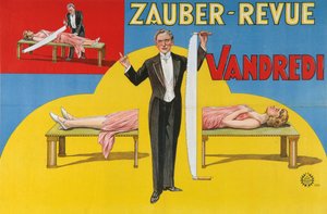 Pénteki varázslatos revü plakát, 1923