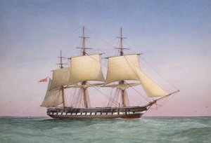 „50 ágyús HMS „Arethusa” fregatt, 1876
