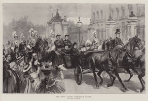 A királynő elhagyja a Buckingham-palotát